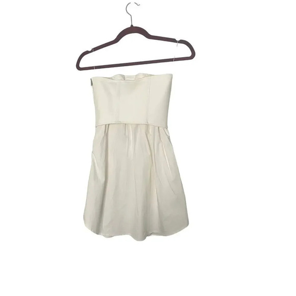 Dion Lee White Cotton Internal Corset Shirting Dress Size US 0 - Picture 6 of 16